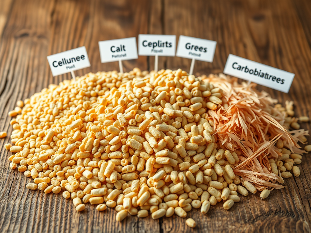 飼料-碳水化合物纖維素分類